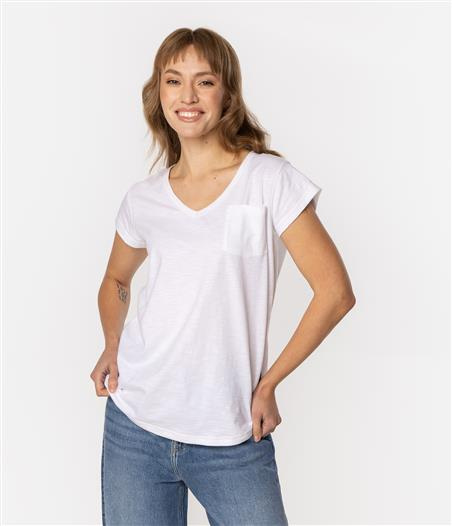 T-shirt damski OLIVIA 2160 WHITE