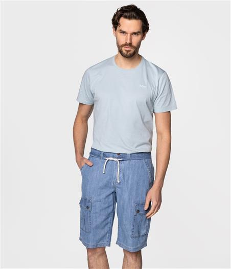 Denimowe bermudy RILF 7633 LIGHT WASH
