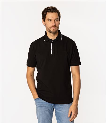 Koszulka polo męska TIZIANO 5010 BLACK