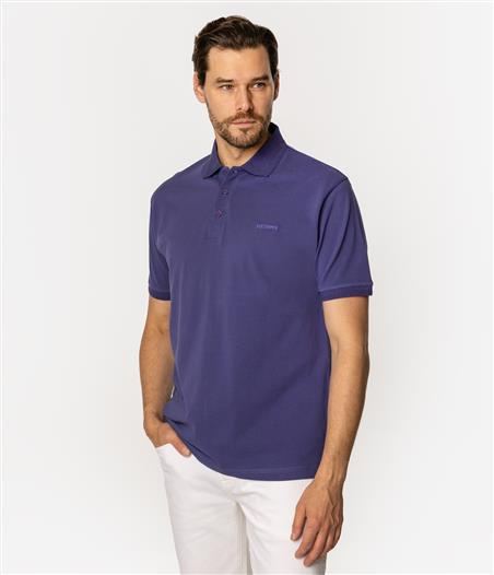 Koszulka polo męska TOMO 5055 SKIPPER BLUE