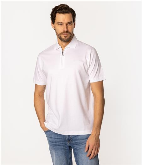 Koszulka polo męska TRIS 5056 WHITE