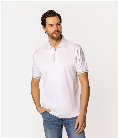 Koszulka polo męska TOR 5001 WHITE