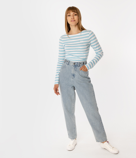 Spodnie damskie mom jeans MOLI 1111 BRUSHED USED