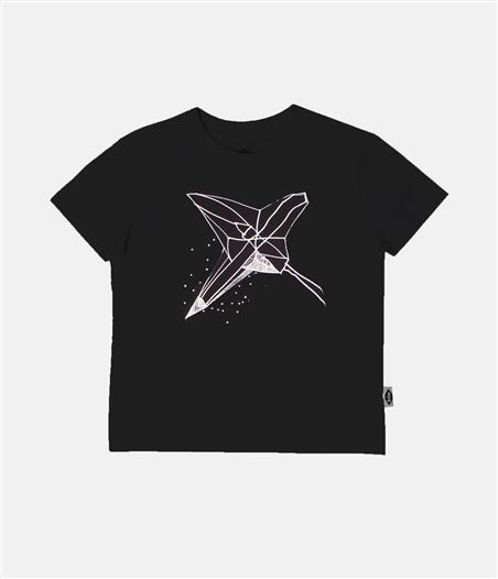 T-shirt dziecięcy z nadrukiem GALAXY KIDS 1010 BLACK
